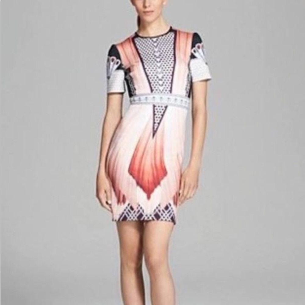 Clover Canyon Diamond and Jewels Print Dress Size S